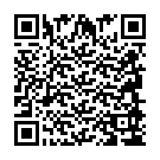 Código QR para número de telefone +2694894390