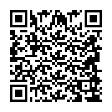 QR kód a telefonszámhoz +2694894395