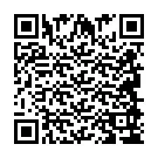 QR-code voor telefoonnummer +2694894396