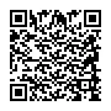 Código QR para número de teléfono +2694894401