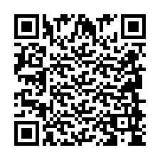 QR Code pour le numéro de téléphone +2694894454