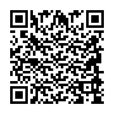 QR-code voor telefoonnummer +2694894485