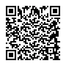 QR-код для номера телефона +2694894501