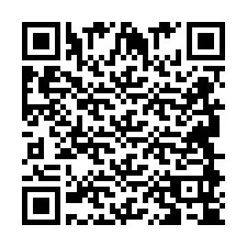 QR-koodi puhelinnumerolle +2694894506