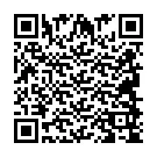 QR-koodi puhelinnumerolle +2694894533