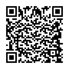 QR-code voor telefoonnummer +2694894538