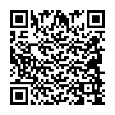 Código QR para número de telefone +2694894563