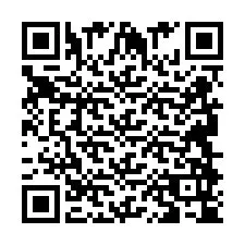 Código QR para número de teléfono +2694894572