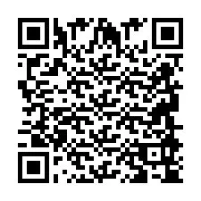 Código QR para número de teléfono +2694894595