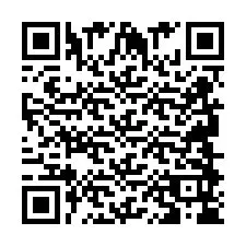 Código QR para número de teléfono +2694894638