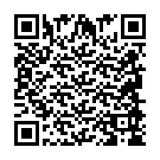 Codice QR per il numero di telefono +2694894699