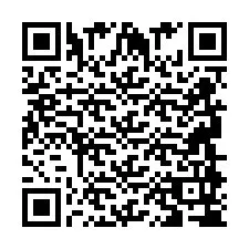 QR-код для номера телефона +2694894755