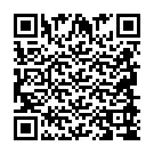 Codice QR per il numero di telefono +2694894789