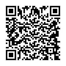 QR-code voor telefoonnummer +2694894838