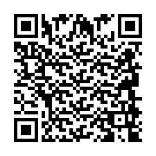 Código QR para número de telefone +2694894850