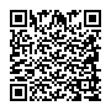 Código QR para número de telefone +2694895744