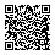 QR-код для номера телефона +2694896013