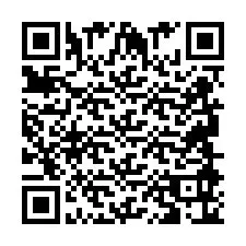 QR-code voor telefoonnummer +2694896089