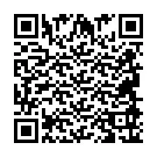 QR-code voor telefoonnummer +2694896187