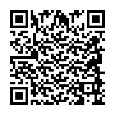 Codice QR per il numero di telefono +2694896409