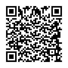 Código QR para número de teléfono +2694896418