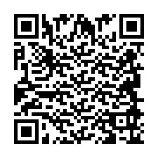 Código QR para número de teléfono +2694896586