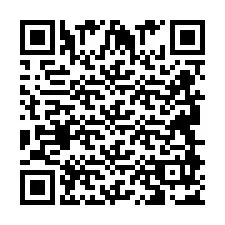 QR-code voor telefoonnummer +2694897042