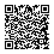 Codice QR per il numero di telefono +2694897412