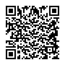 Código QR para número de telefone +2694897439