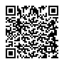 Código QR para número de teléfono +2694897478