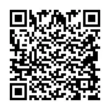 Código QR para número de teléfono +2694897629