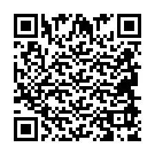 QR-код для номера телефона +2694897887