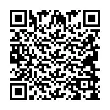 Código QR para número de telefone +2694898033