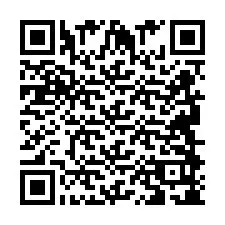 Código QR para número de teléfono +2694898136