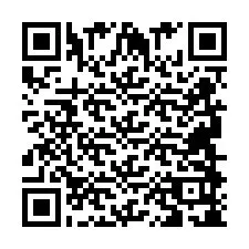 Codice QR per il numero di telefono +2694898137