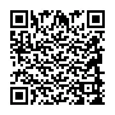 QR Code pour le numéro de téléphone +2694898201