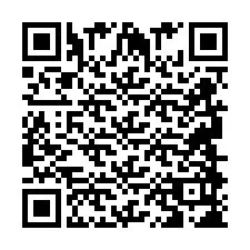 QR-код для номера телефона +2694898269