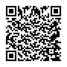 QR Code for Phone number +2697474367