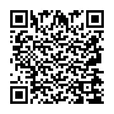 QR Code for Phone number +2697474388