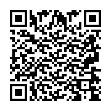QR Code for Phone number +2697474405