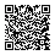 QR Code for Phone number +2697474421