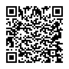 QR Code for Phone number +2697474429
