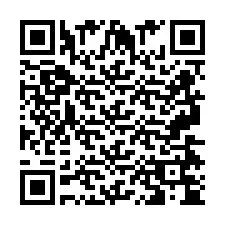 QR Code for Phone number +2697474445
