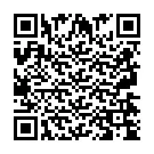 QR Code for Phone number +2697474450