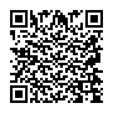 QR Code for Phone number +2697474452