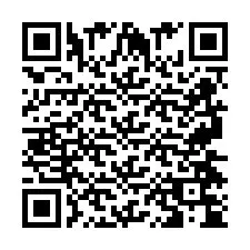 QR Code for Phone number +2697474476