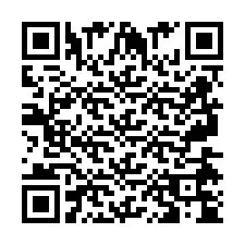 QR Code for Phone number +2697474480