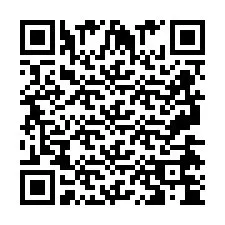 QR Code for Phone number +2697474481