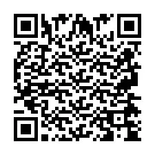 QR Code for Phone number +2697474486