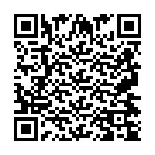 QR Code for Phone number +2697474523
